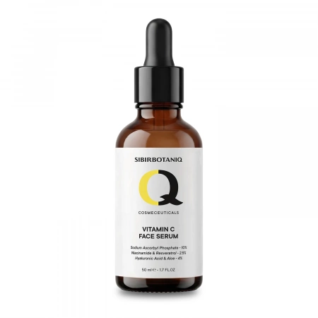 SIBIRBOTANIQ СЫВОРОТКА ДЛЯ ЛИЦА С ВИТАМИНОМ С И РЕСВЕРАТРОЛОМ, 50 ml