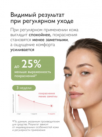 SIBIRBOTANIQ НАТУРАЛЬНЫЙ КРЕМ ДЛЯ ЛИЦА ANTI COUPEROSE С ПЕПТИДАМИ (АНТИ КУПЕРОЗ), 50 ml
