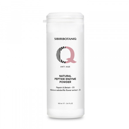 SIBIRBOTANIQ ЭНЗИМНАЯ ПУДРА ДЛЯ УМЫВАНИЯ ИНТЕНСИВНЫЙ ANTI AGE, 100ml