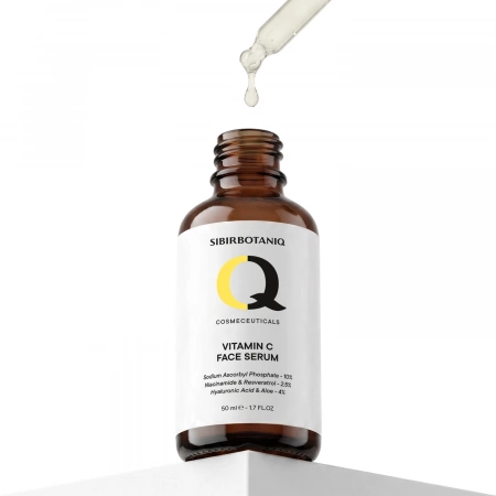 SIBIRBOTANIQ СЫВОРОТКА ДЛЯ ЛИЦА С ВИТАМИНОМ С И РЕСВЕРАТРОЛОМ, 50 ml
