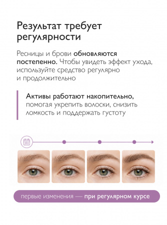 SIBIRBOTANIQ СЫВОРОТКА ДЛЯ РОСТА БРОВЕЙ И РЕСНИЦ, ПОДХОДИТ ДЛЯ НАРАЩЕННЫХ РЕСНИЦ С ПЕПТИДОМ CAPIXYL, 10 мл